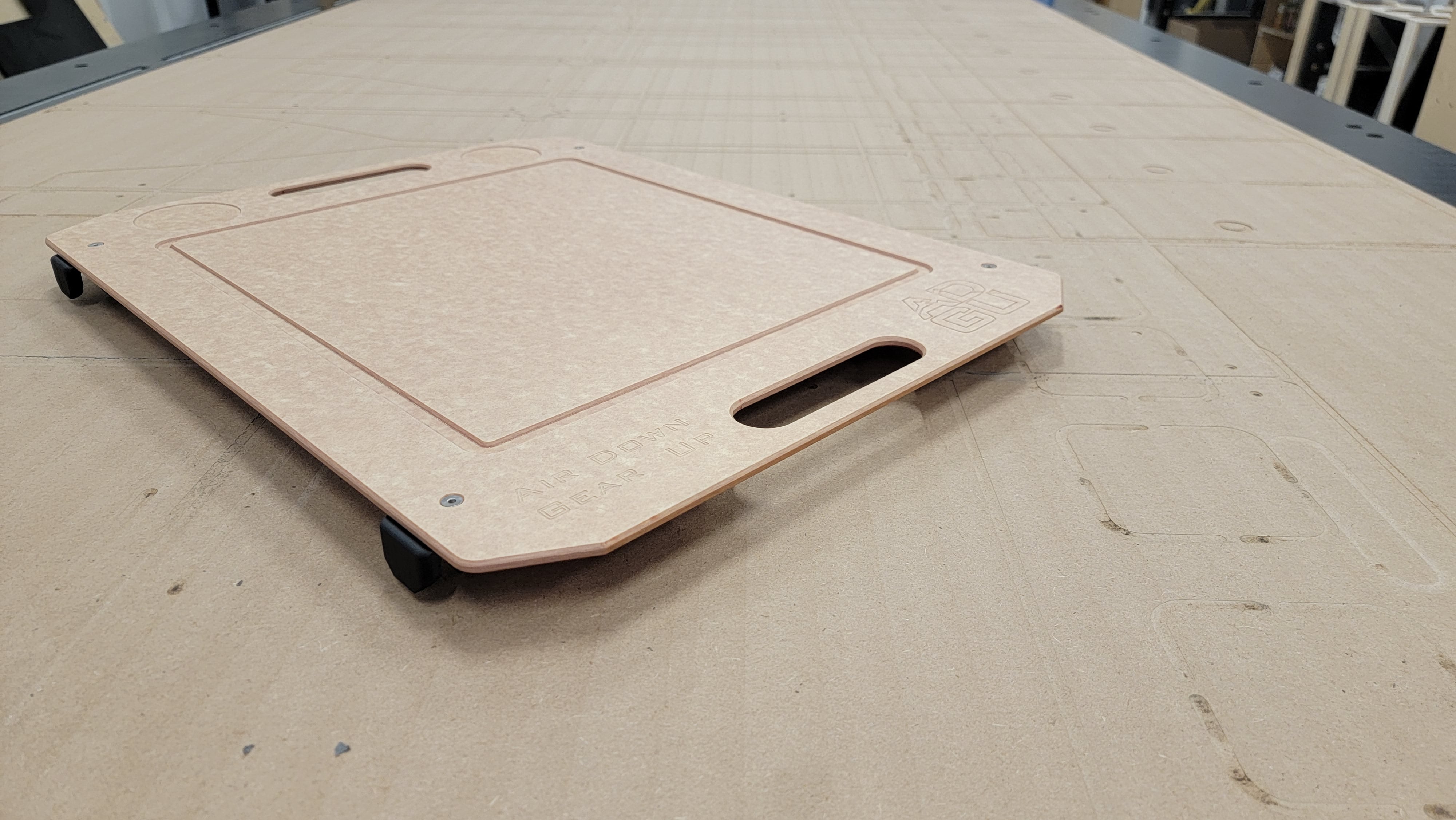 Richlite Overland Kitchen cutting board for Land Cruiser, 4Runner, GX460, GX470, FJ Cruiser, Sequoia
