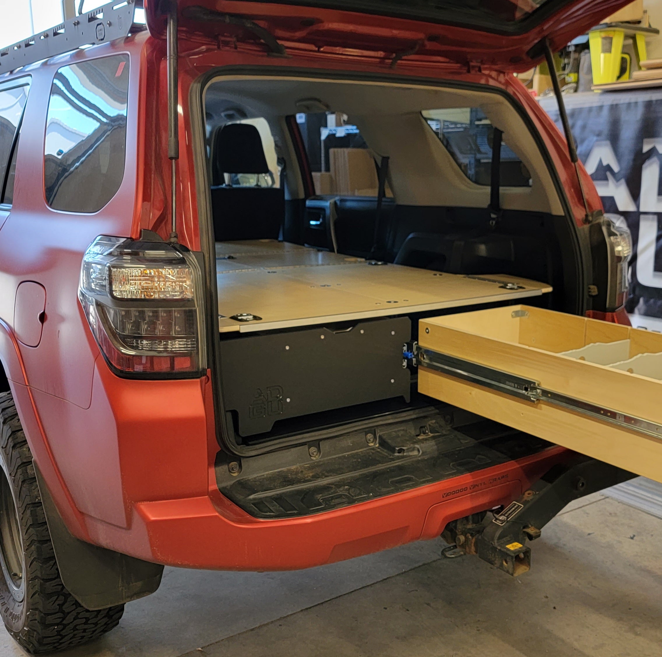 5th Gen 4Runner w 3rd Row Seating - Dual Drawer