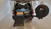 3rd Gen Toyota 4Runner Sleeping Platform, drawer and fridge