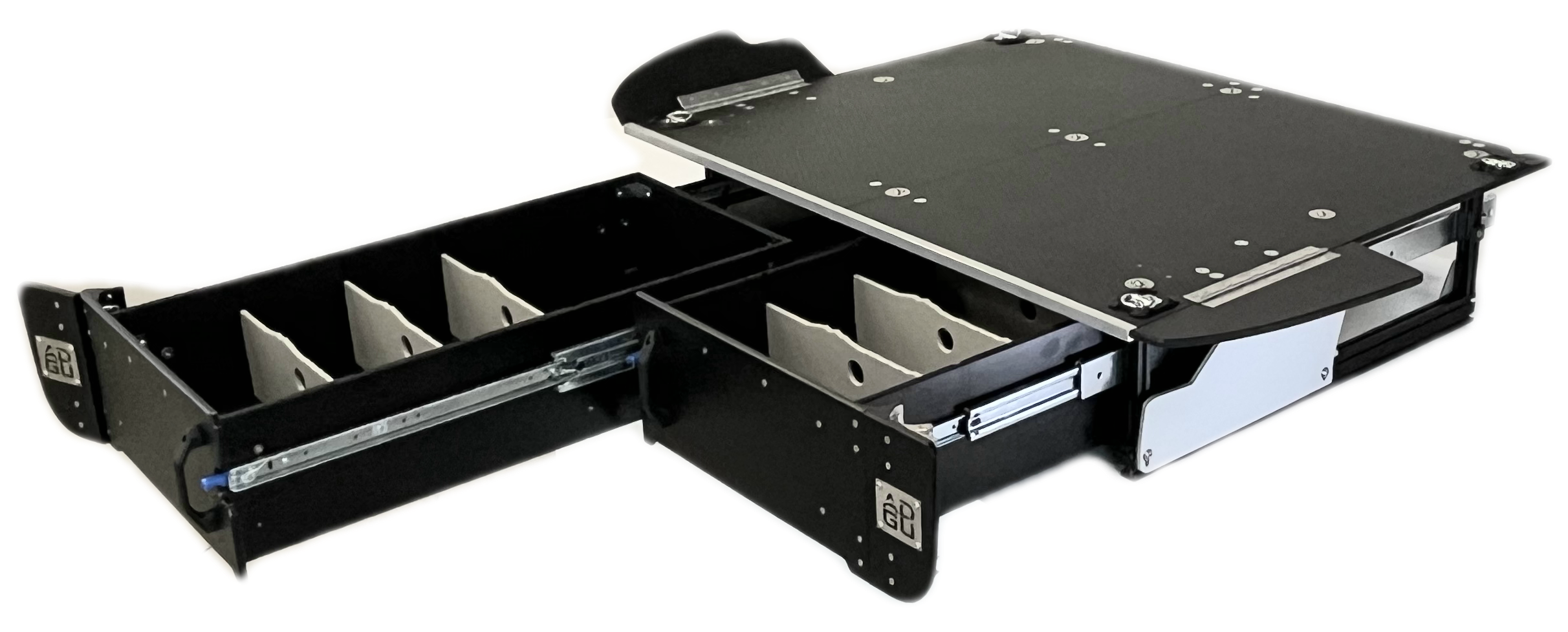 5th Gen 4Runner w Cargo Tray - Dual Drawer