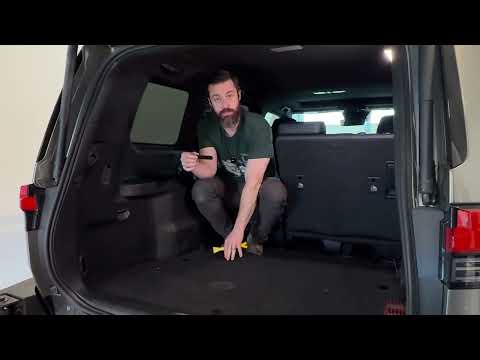 SS1 - Silent Storage Drawer System - Lexus GX550 WITH 3rd Row (removal of third row required)