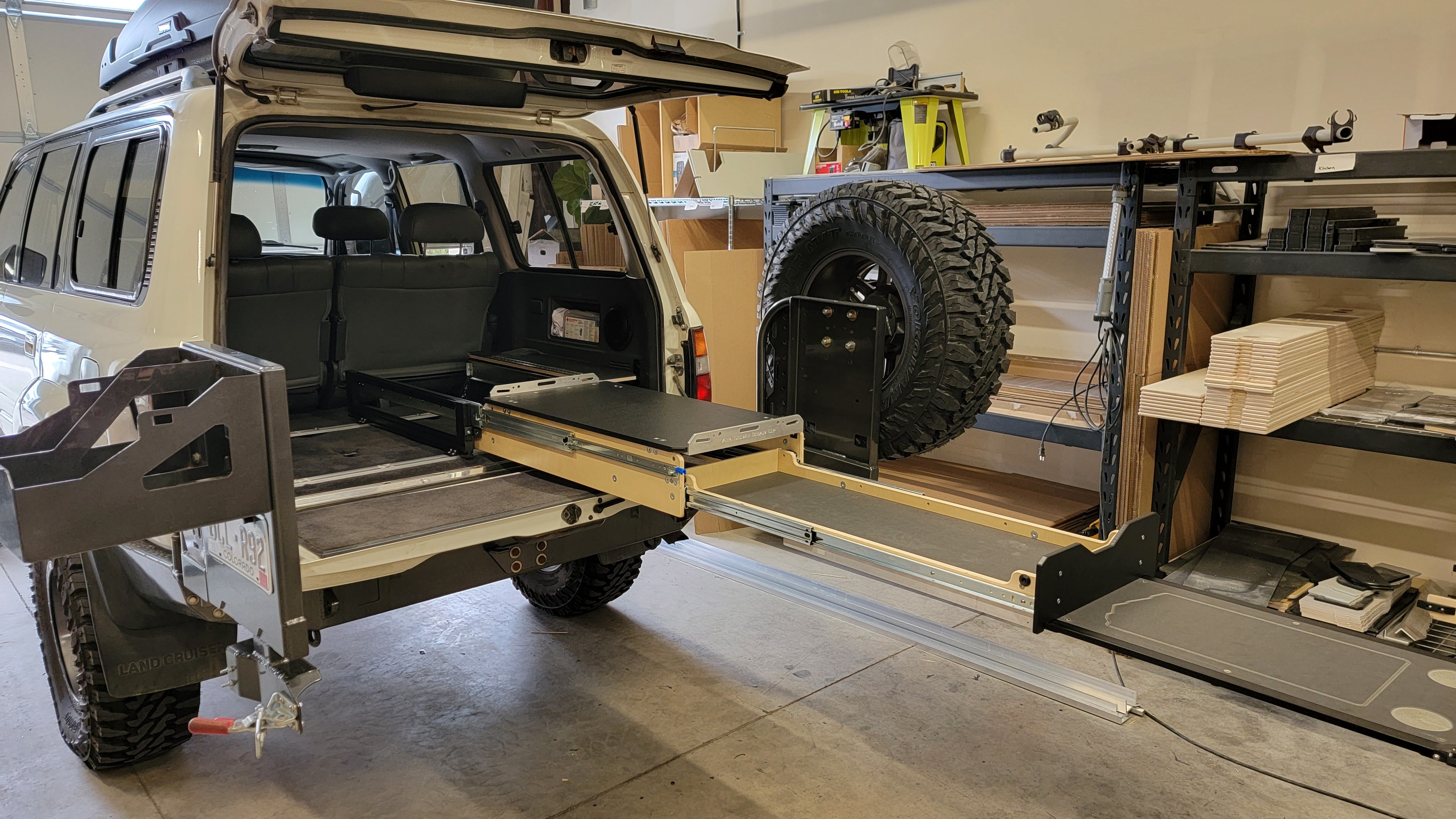 3rd Gen 4Runner Dedicated Kitchen